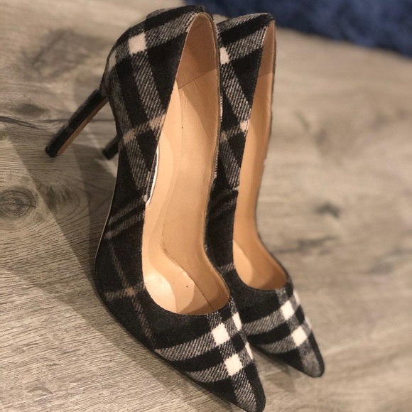 manolo blahnik plaid